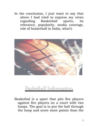 Basketball | DOC