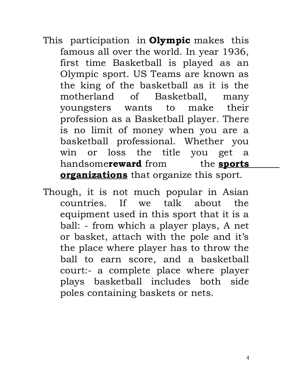 essay hooks about basketball