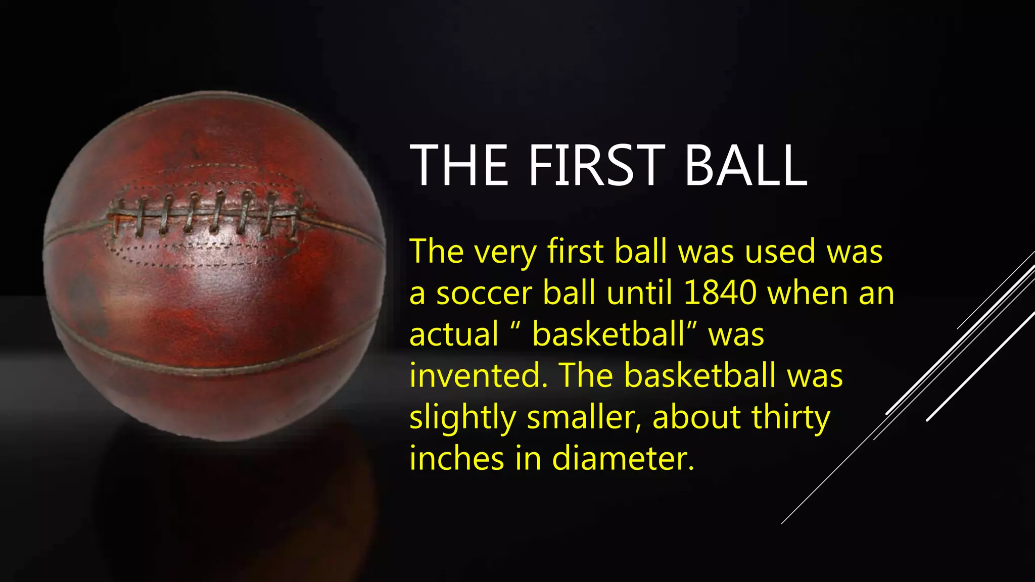 Basketball - history | PPTX