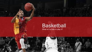 Basketball Official Presentation in English | PPTX