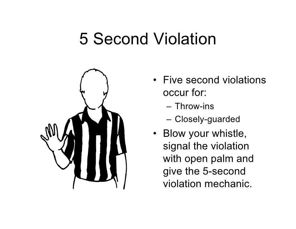 5 second violation
