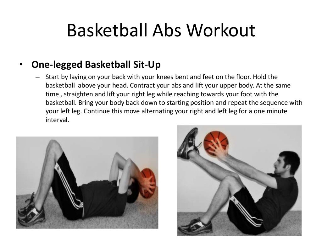Basketball abs workout