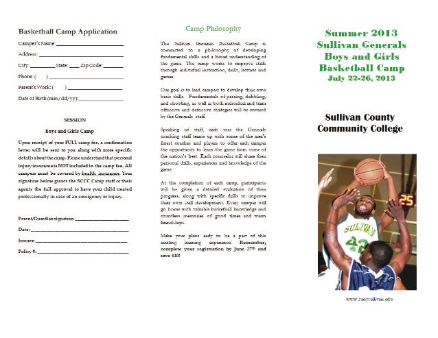 Sullivan Generals Summer Basketball 2013_Flyer & Registration