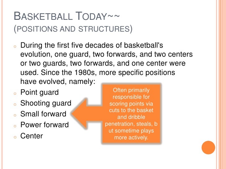 Basketball playing regulation and techniques