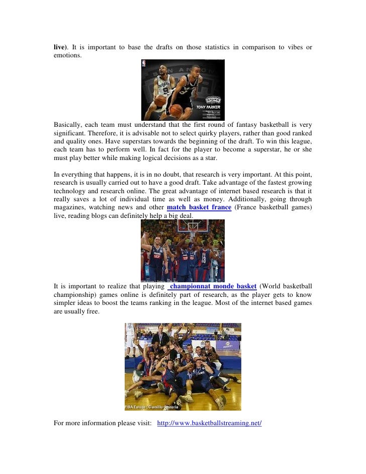 Simple Ideas to Boost Fantasy Basketball League in world