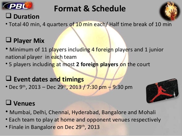 basketball league schedule template