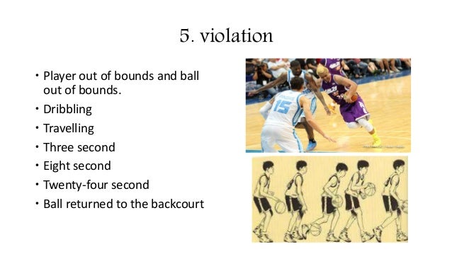 five rules of basketball