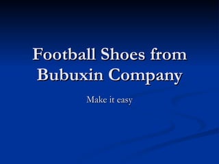 Basketball shoes from bubuxin company