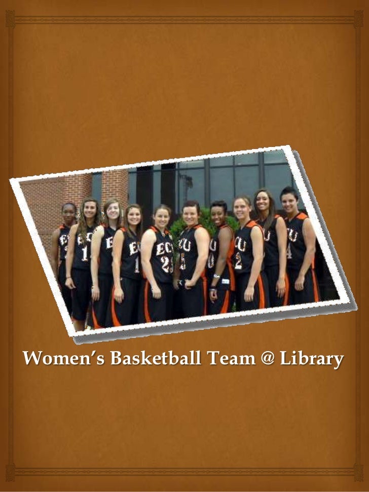 ECU Women's Basketball Team