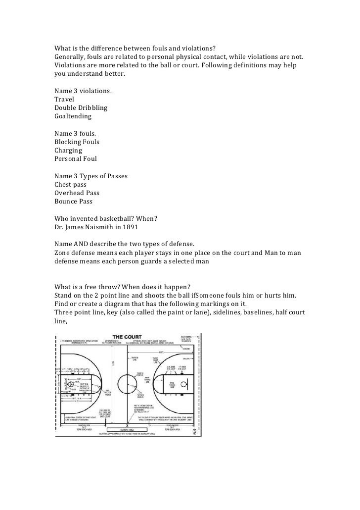 Basketball+worksheet 1