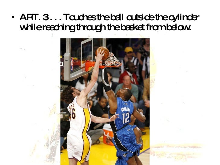 Basket Interference And Goal Tending With Video Clips