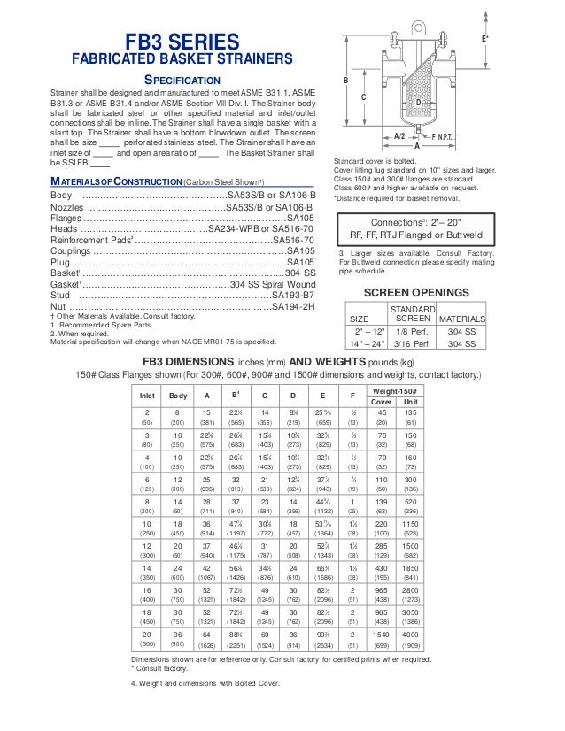 Y Type Strainer Weight Blog Dandk