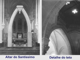 Altar do Santíssimo Detalhe do teto 