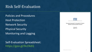 Risk Self-Evaluation