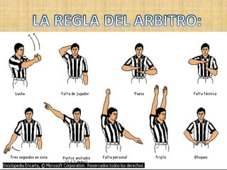 LA REGLA DEL ARBITRO: