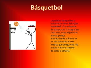 Basquetbol