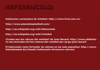 Basquetbol y voleibol
