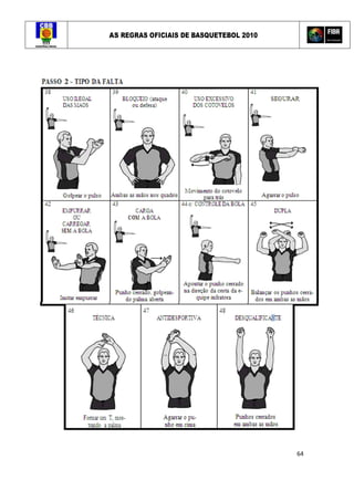 AS REGRAS OFICIAIS DE BASQUETEBOL 2010
64
 
