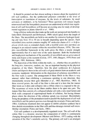 Basra and Malik - 1984 - Development of the Cotton Fiber.pdf