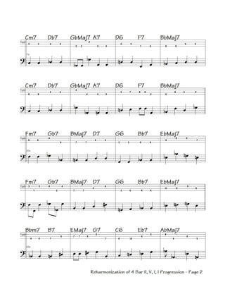  Reharmonization  - Bass