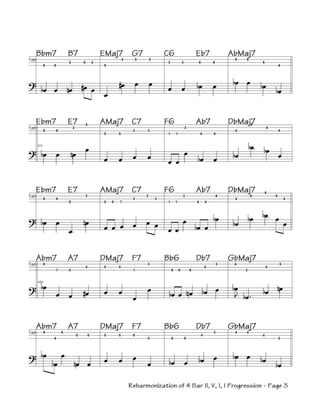  Reharmonization  - Bass