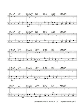  Reharmonization  - Bass