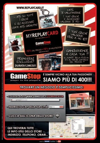 Volantone GameStop Giugno 2012