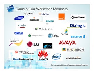 Some of Our Worldwide Members




5
 