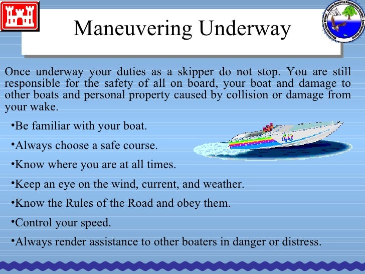Boaters Safety Slideshow 1