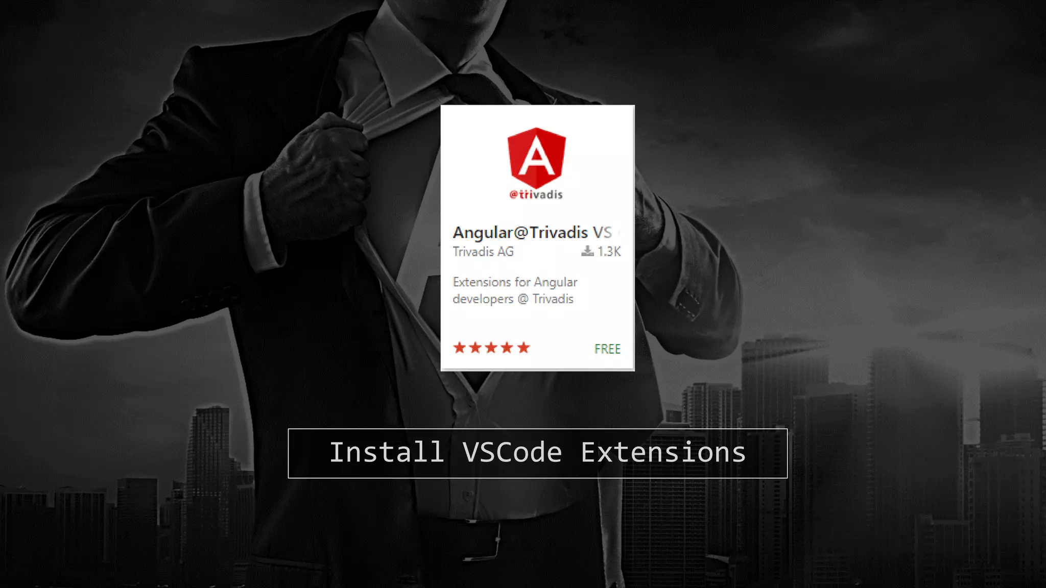 Install VSCode Extensions
 