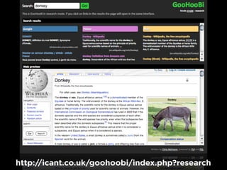 http://icant.co.uk/goohoobi/index.php?research
 
