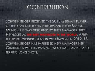 THE BEST MIDFIELDER IN THE WORLD
 