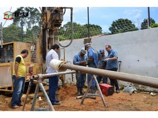 Bastidores do poço profundo em são joão   21-02-2014