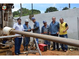 Bastidores do poço profundo em são joão   21-02-2014