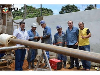 Bastidores do poço profundo em são joão   21-02-2014