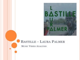 BASTILLE – LAURA PALMER
MUSIC VIDEO ANALYSIS
 