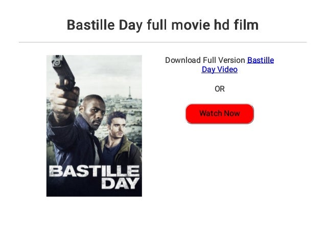 watch bastille day full movie free