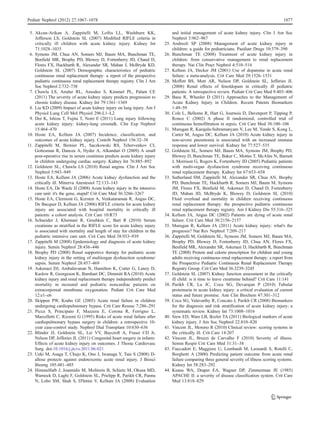 Renal Angina: an emerging paradigm to identify children at risk for ...