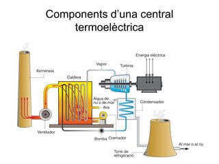 Components d’una central
termoelèctrica

 