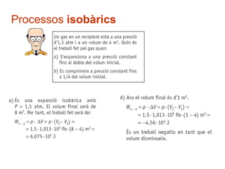 Processos isobàrics
 