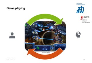 Zürcher Fachhochschule
45
Game playing
(symbolic figure)
 