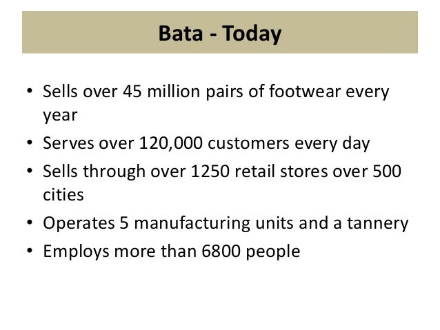 presentation about bata company