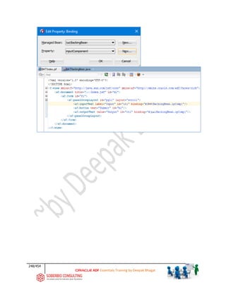 248/454
ADF Essentials Training by Deepak Bhagat
BAT
BAT
BAT
bat
bat
bat
 