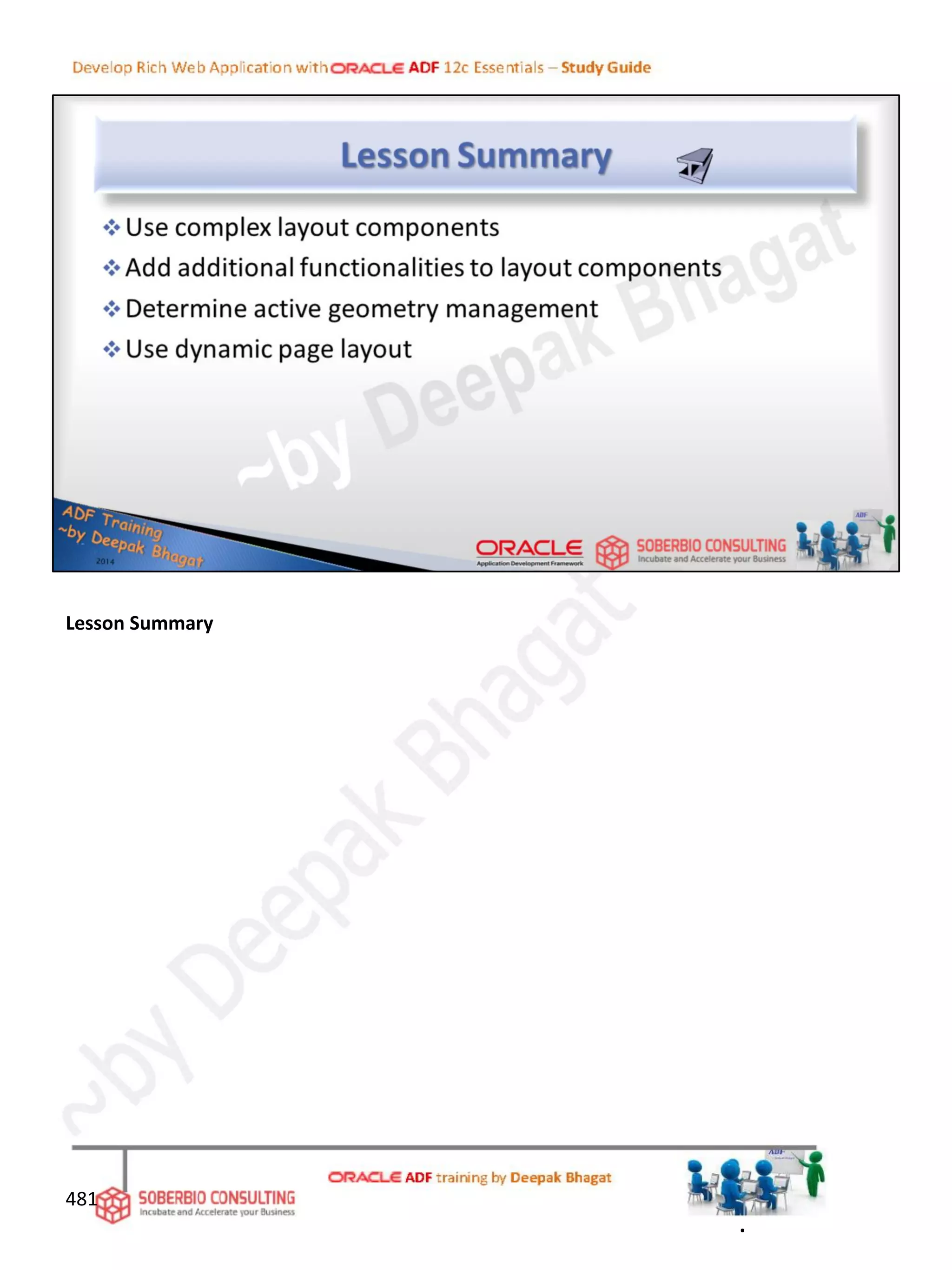 Lesson Summary
481
.
 