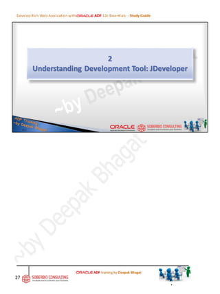 Oracle ADF Tutorial/Training Study Guide | PDF