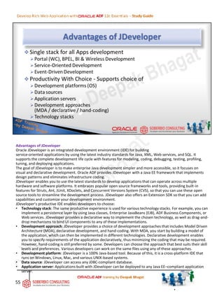 Oracle ADF Tutorial/Training Study Guide | PDF