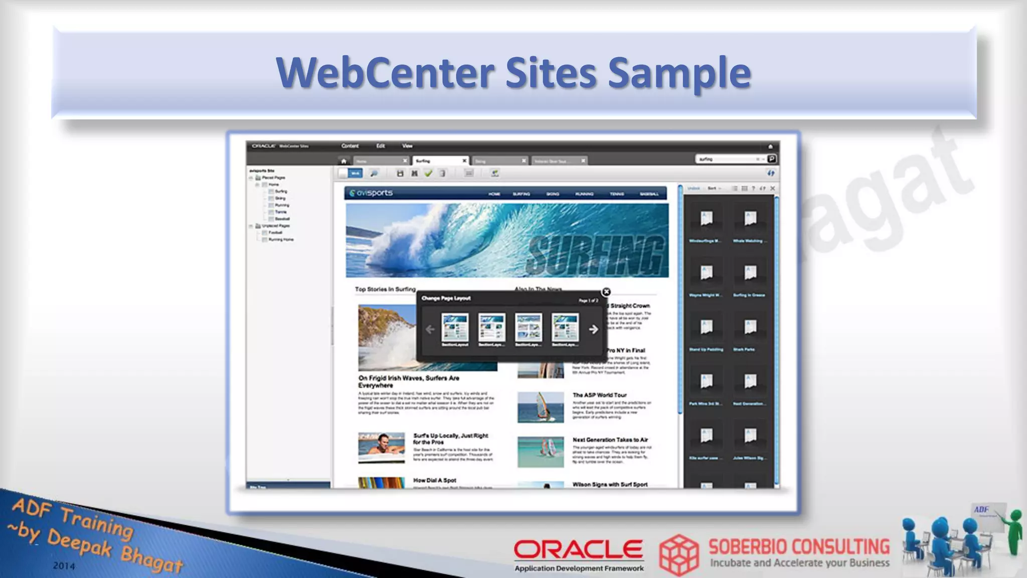 WebCenter Sites Sample 