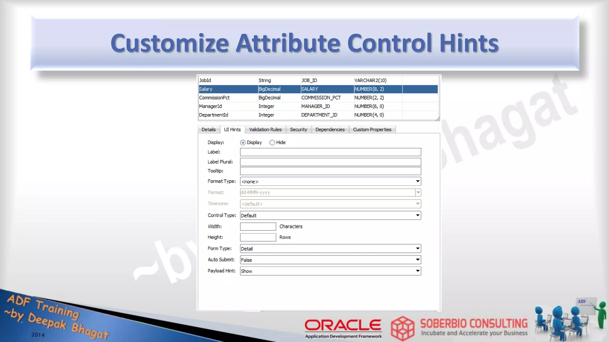 Customize Attribute Control Hints 