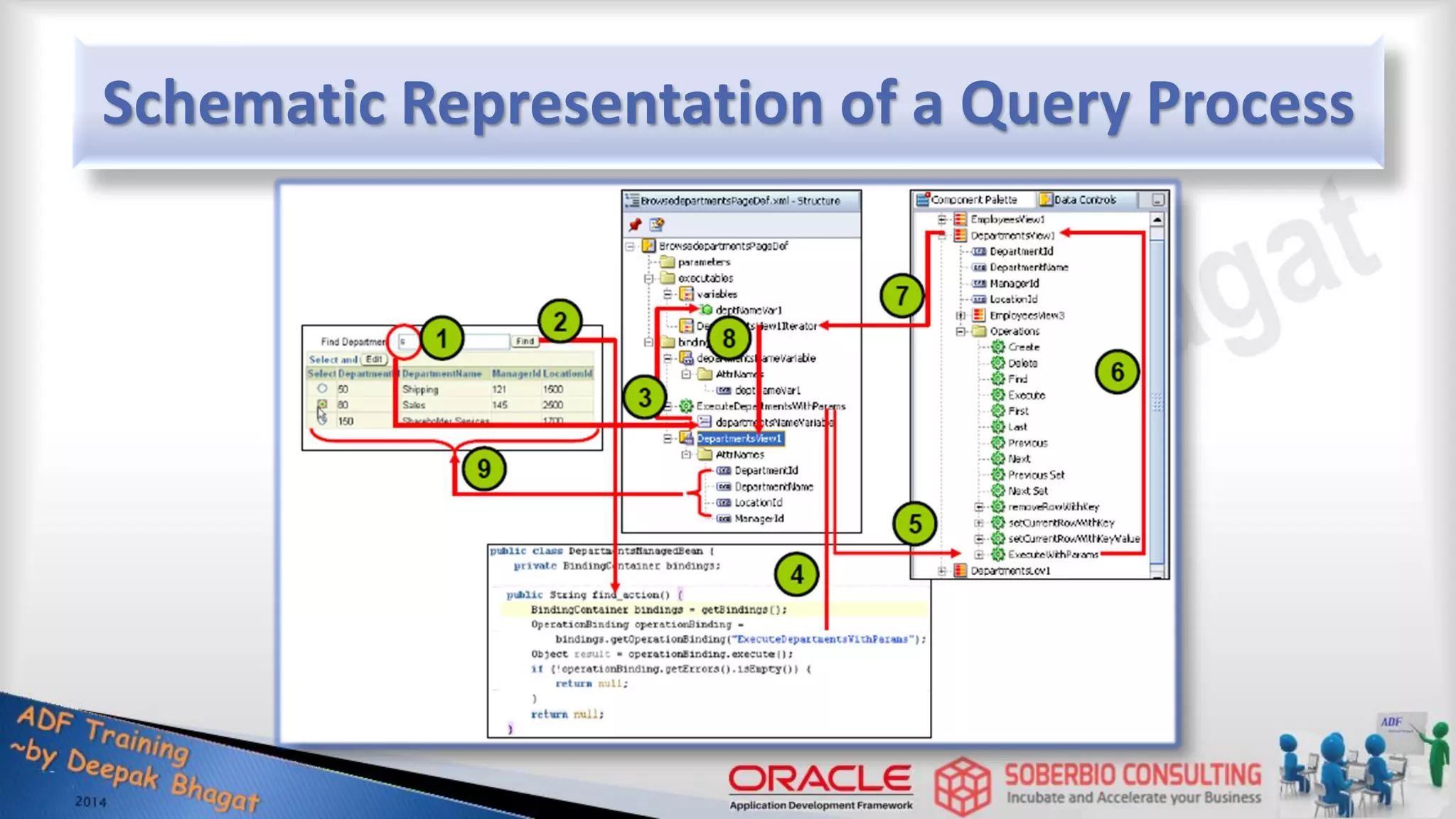 Schematic Representation of a Query Process 
