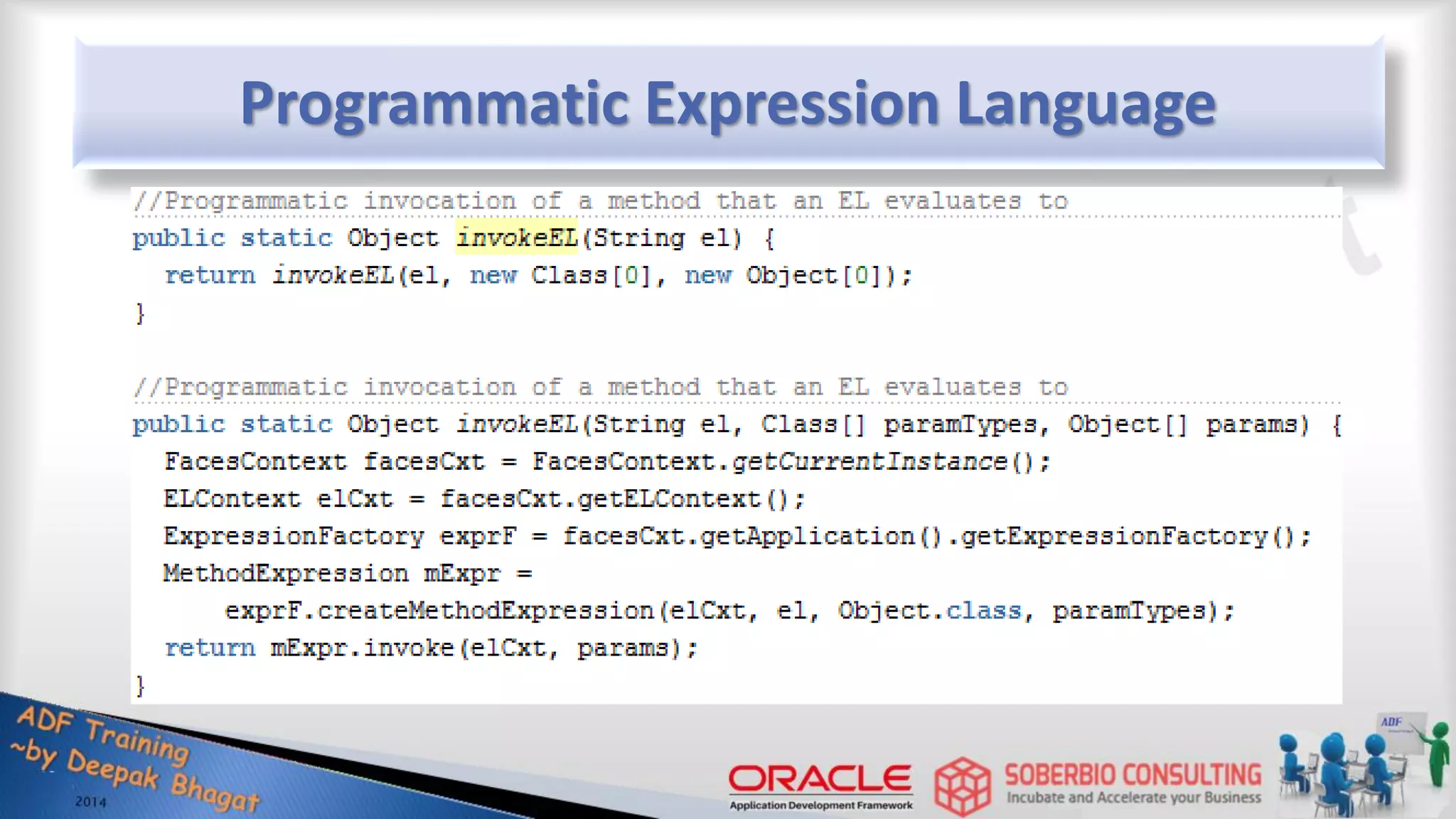 Programmatic Expression Language 